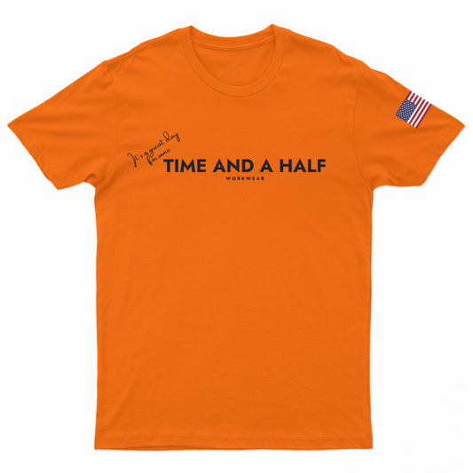 Great Day T-Shirt in Safety Orange